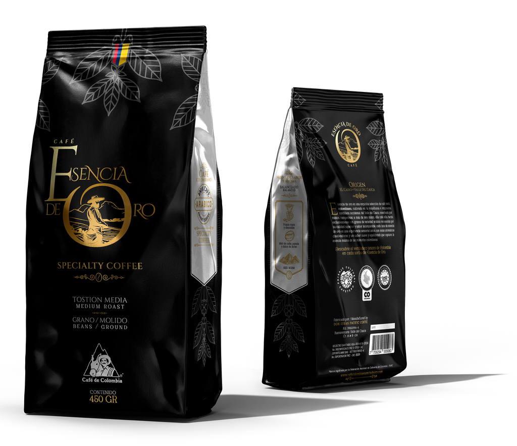 Café Esencia de Oro – Specialty Coffee 100% Arábico (Tostión Media)