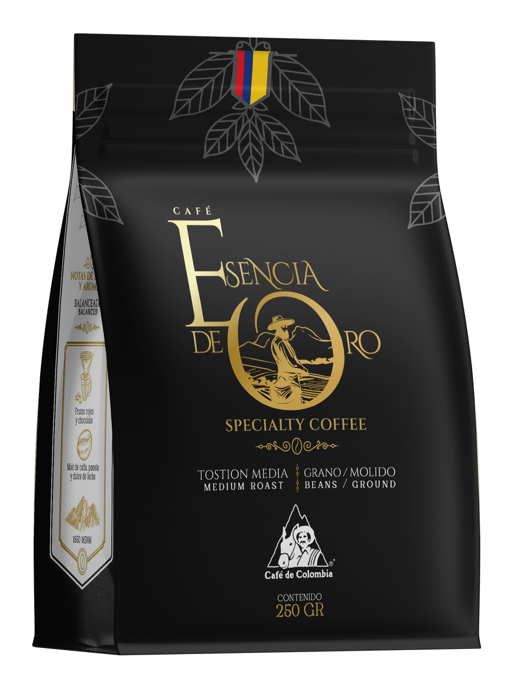 Café Esencia de Oro – Specialty Coffee 100% Arábico (Tostión Media)